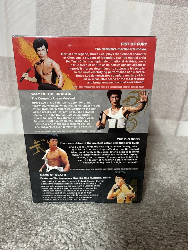 The Bruce Lee Collection DVD (2010): SEALED 40th Anniversary. NEW & SEALED. - Image 4 of 4