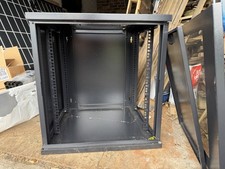 12U Black Server Rack Network Cabinet 19-inch 550x550mm