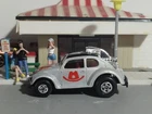 Vintage 1971 Matchbox Lesney Superfast 31 Hi Ho Silver VW Volkswagen Beetle #15