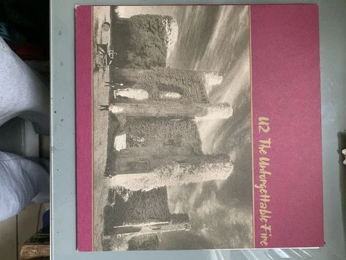 U2 – The Unforgettable Fire LP UK 1984 Island U25 Mint