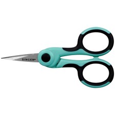 SINGER 00557 4-1/2-Inch ProSeries Detail Scissors with Nano 4-1/2-Inch, Teal