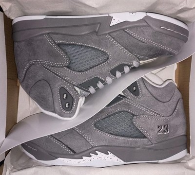 Jordan 5 Retro (PS) LT Graphite/White-Wolf Grey 440889-002 Size 2Y
