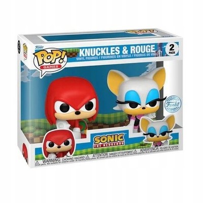 Sonic 2pack Knuckles & Rouge Special Edition Figurka Limitierte