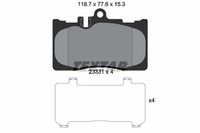 Bremsbelagsatz FÜR Lexus LS ( F3 ) - Textar 2333102