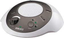 Homedics Soundsleep White Noise Sound Machine, Gold, Small Travel Sound Machine