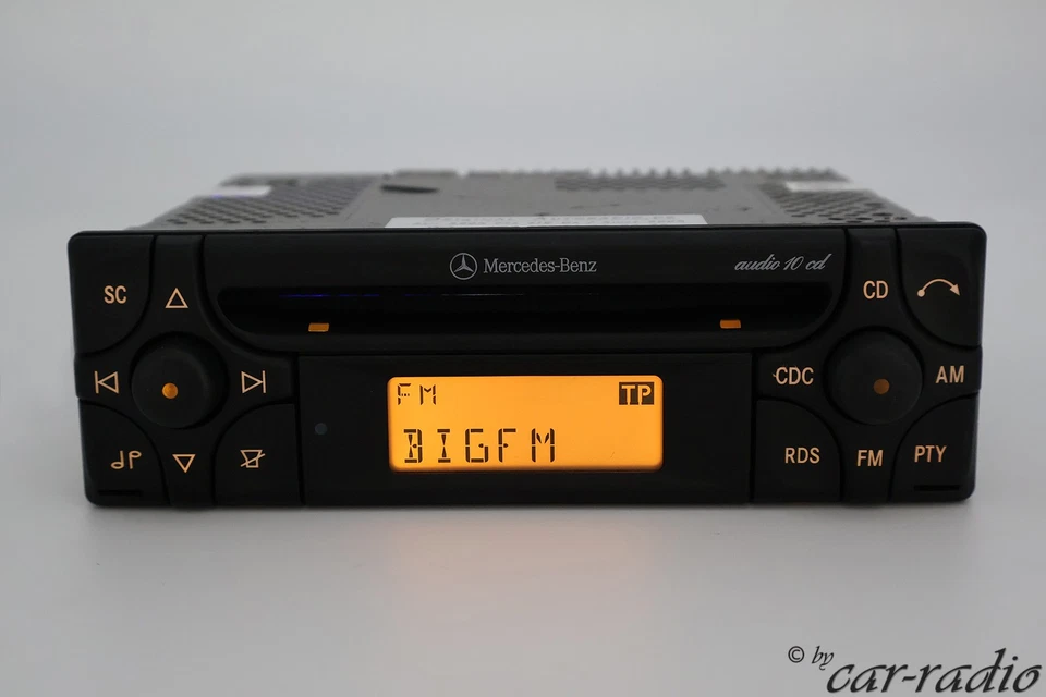 Original Mercedes Audio 10 CD MF2910 Bluetooth Radio stream ohne CD-Laufwerk 142 - Bild 2 von 4