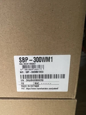 Hanwha Techwin SBP-300WM1 Indoor Camera wall mount Security Accessory