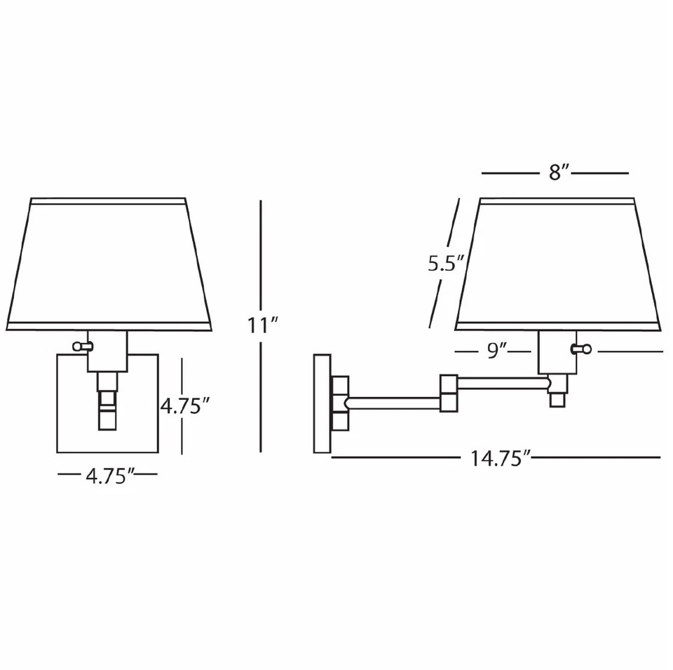 Columpio de pared Robert Abbey simple copo de nieve real simple 11" - bronce Foto 2 de 2