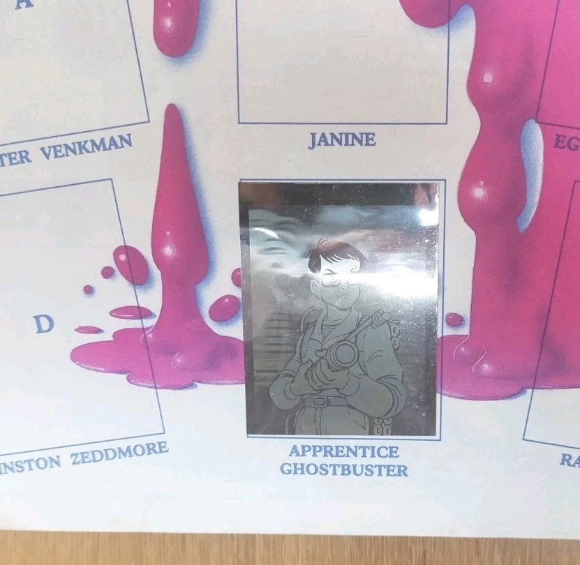 The Real Ghostbusters Vintage 80s Panini Sticker Album partially complete UK  - Image 3 of 4