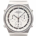 Vintage 1983 New Crystal 7A28-7010 Speedmaster Chronograph White Dial Watch 39mm