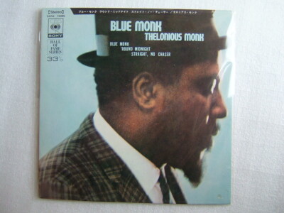 THELONIOUS MONK BLUE MONK / JAPAN 7INCH PS CLEAN COPY | eBay