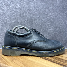 DR MARTENS 8053 Nappa Oxford Casual Lace-Up Shoes Black Leather Men's 9 PHOTOS 