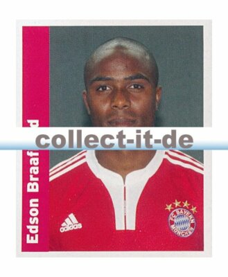 Panini Bayern München Sticker 09/10 Einzelsticker 21 - Edson Braafheid