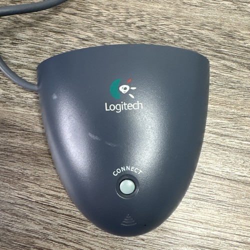 Logitech Cordless Trackman Wheel Ball Marble Mouse T-RA18 USB Receiver C BA4 MSE - Picture 6 of 7