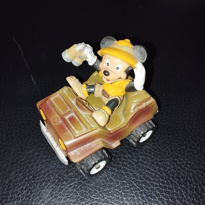 Disney Micky Maus Figur im Jeep Yolanda/ Bully 
