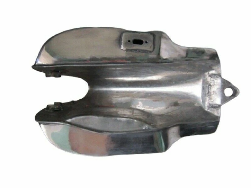 For YAMAHA SR400 SR500 CHROME GAS FUEL PETROL TANK & CAP view 4