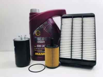 Mitsubishi Outlander MK2 2006-2012 Diesel Service kit 5w30 Engine Oil OEM FILTER
