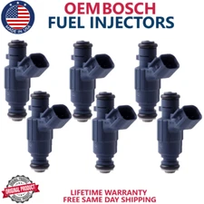 NEW OEM Bosch x6 Fuel Injectors for 2008-2012 Chevrolet Malibu 3.5L/3.6L V6
