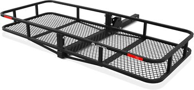 #ad ARKSEN 60 x 25 x 6#x27;#x27;Folding Cargo Rack Carrier 500Lbs Heavy Duty Capacity 2#x27;#x27; $142.05