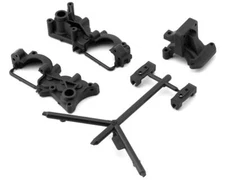 Team Associated RC10B7/RC10B7D Factory Team Laydown Gearbox (Carbon) [ASC92406]