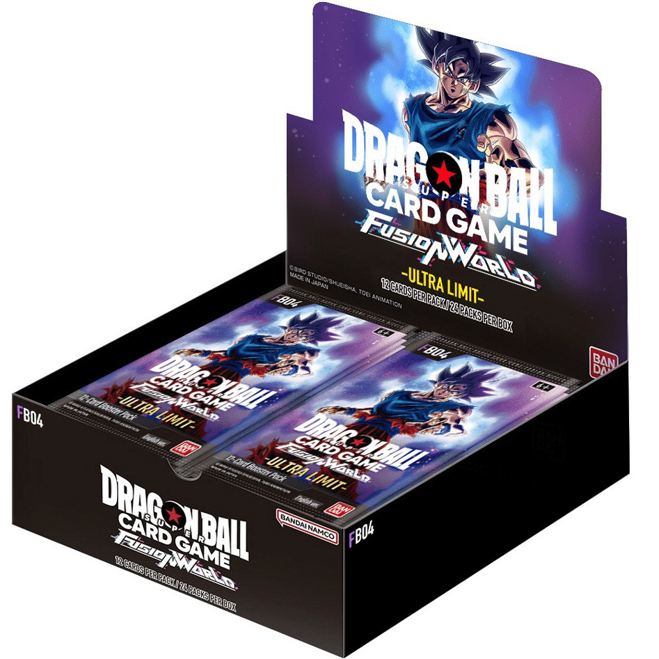 Dragon Ball Super Card Game Fusion World Ultra Limit 04 Box FB04 Eng SEALED