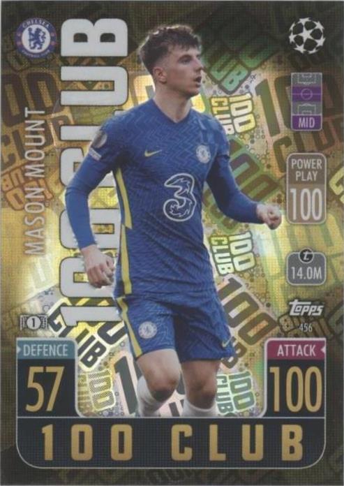 2021-22 Topps Match Attax UCL Mason Mount #456 - 1 of 2