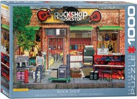 Der Musikladen Rockshop 1000 Teile Puzzle Format 68X48 Cm