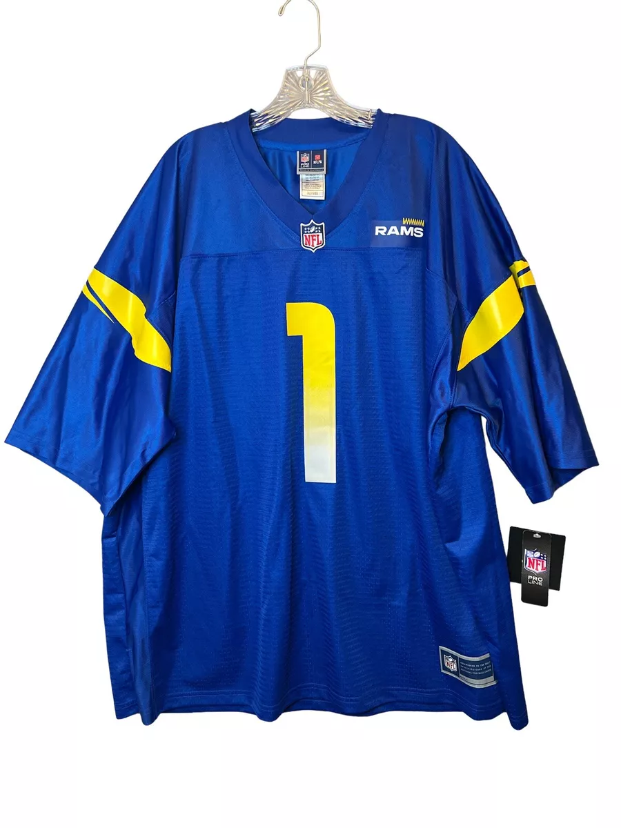 Pro line NFL Jackson 1 LA RAMS Authentic Elite Football Jersey 3XL