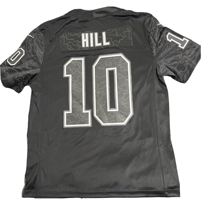 Nike NFL Kansas City Chiefs Tyreek Hill #10 Black Reflective