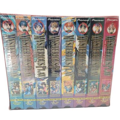 Fushigi Yugi The Mysterious Play VHS Box Set Vo. 1-8 English Subbed Box Set Rare
