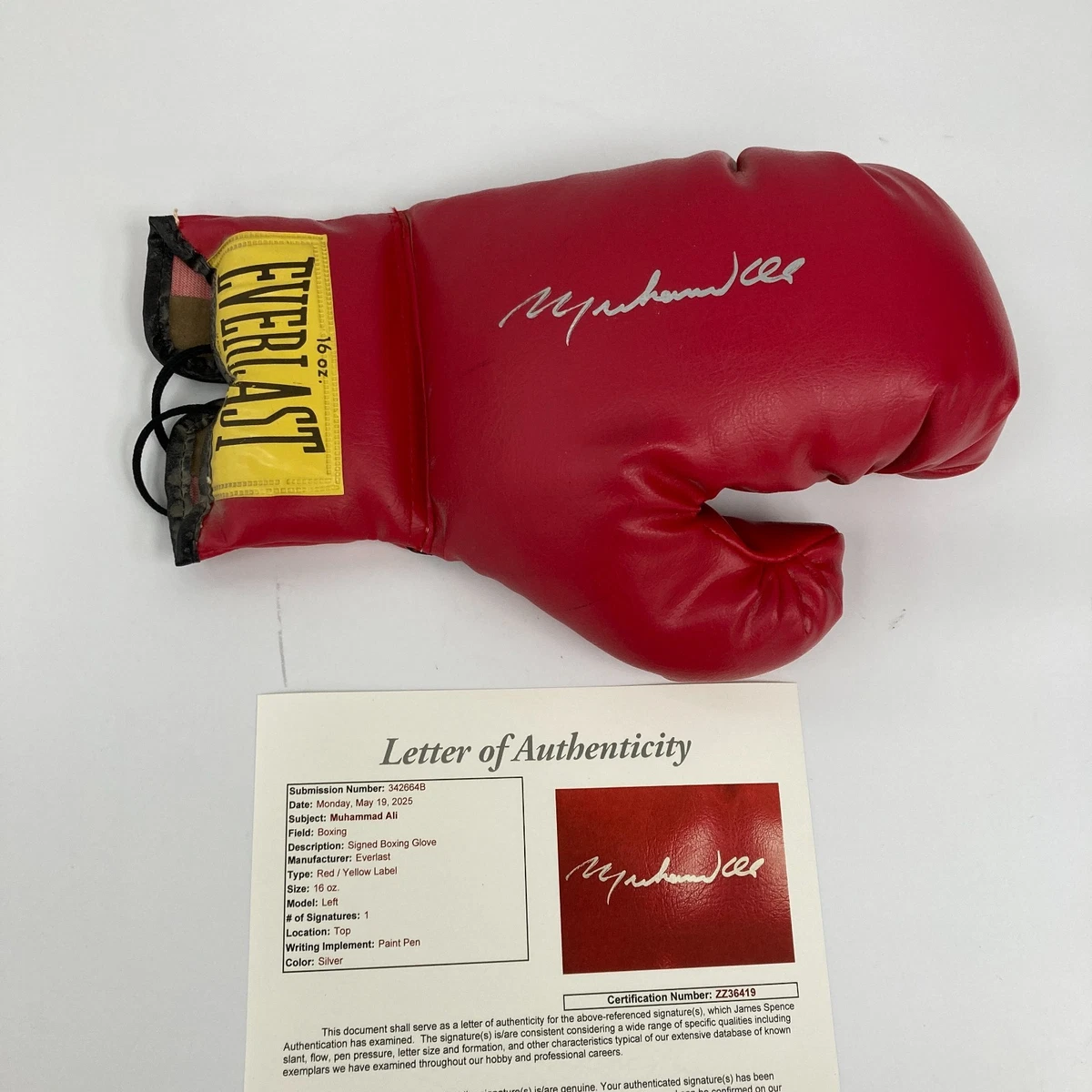 Muhammad Ali Signed Glove for sale | eBay