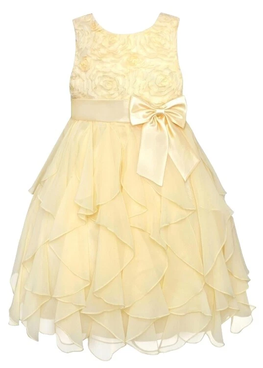 Polyester Christmas 16 Size Dresses for Girls