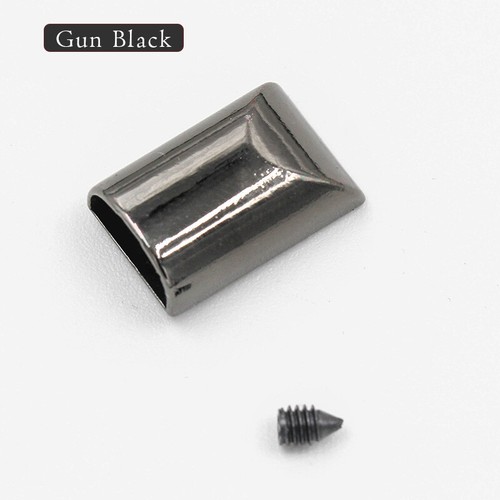 5 Pcs Metal Zipper Stopper Screws End Lock Tail Plug Repair Clip Bag Closure DIY - Picture 5 of 16