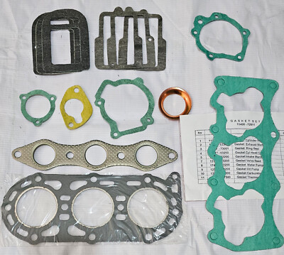 SUZUKI CARRY ST10 ST20 LJ50 GASKET SET ENGINE OVERHAUL NOS JAPAN