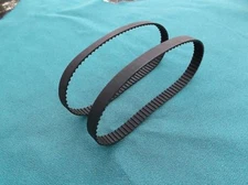 2 NEW DRIVE BELTS FOR CENTRAL MACHINERY 971818 SANDER 4 x 36  MODEL 971818