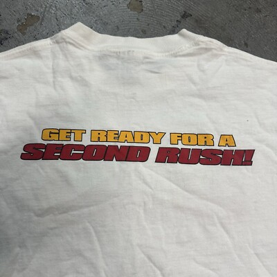 Vintage 2001 Rush Hour 2 Movie Promo Tee T-Shirt XL Jackie Chan