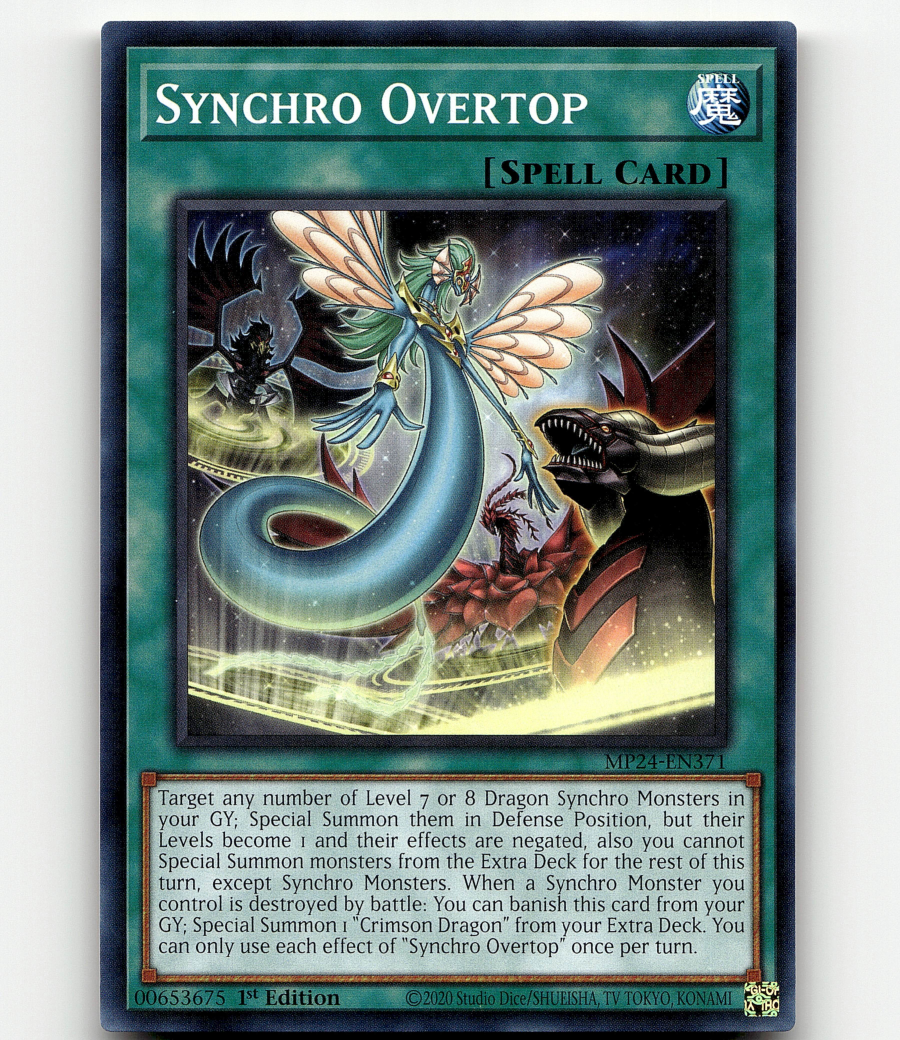 Yugioh Synchro Overtop - 25th Anniversary Tin: Dueling Mirrors Yugioh Synchro Overtop - 25th Anniversary Tin: Dueling Mirrors