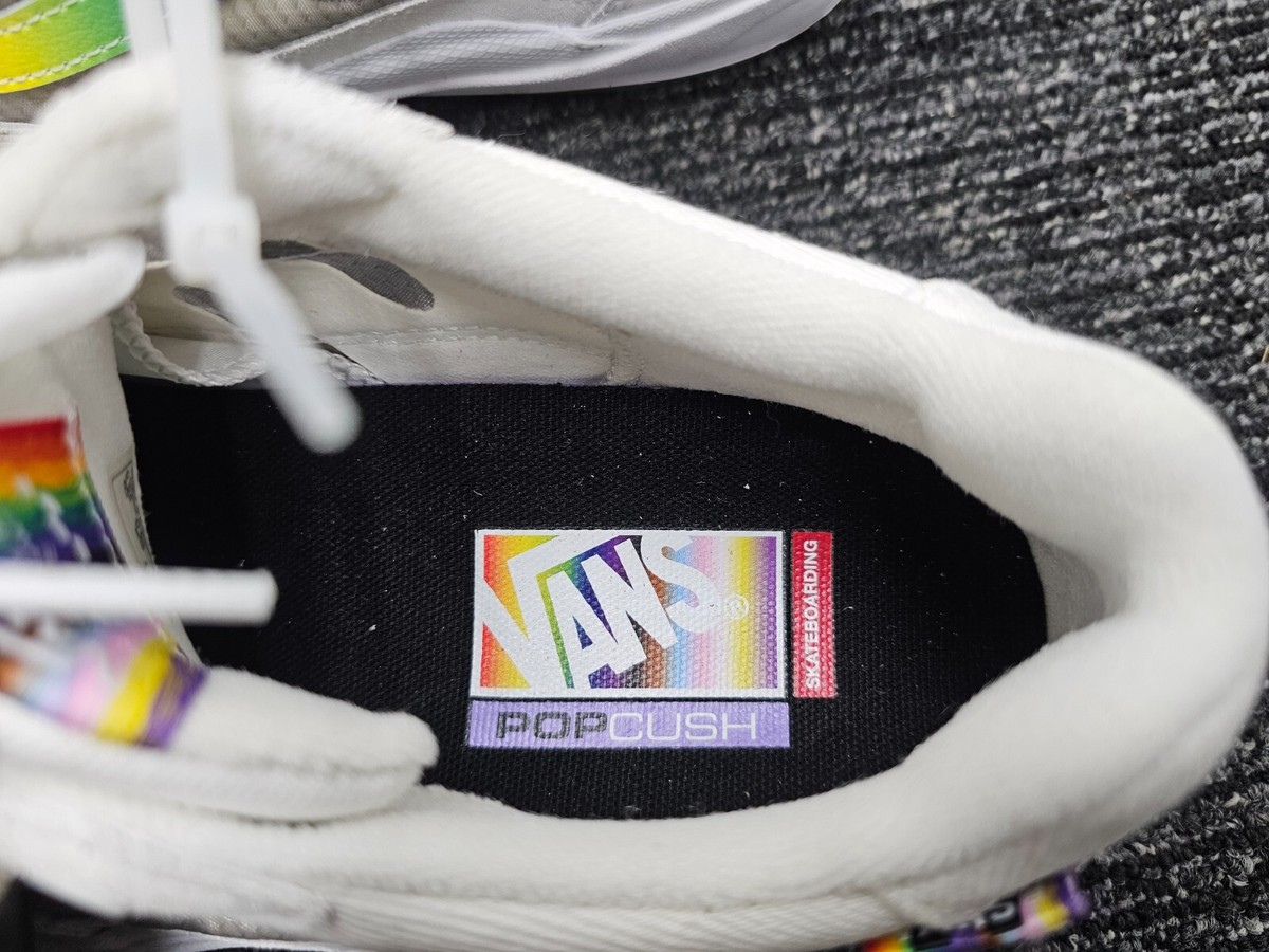 Vans Wayvee Pride Skateboard/Athleisure Shoes Rainbow Stripe  display picture 1