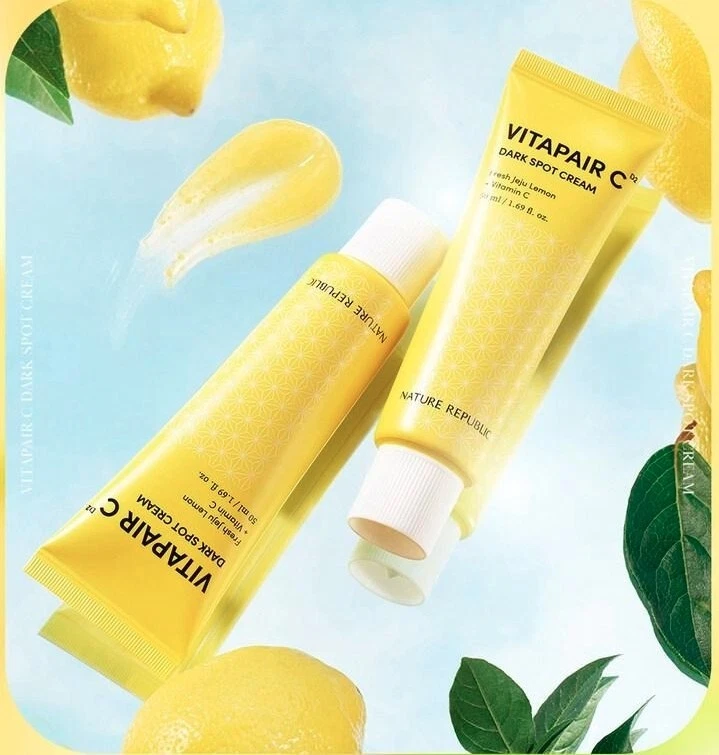 NATURE REPUBLIC Vitapair C Dark Spot Cream 50ml Vitamin Cream Brightening Cream - Image 3 of 4