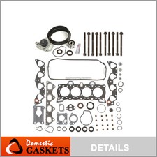 Head Gasket Set Timing Belt Kit Water Pump Fit 88-91 Honda Civic D15b1b2b6b7