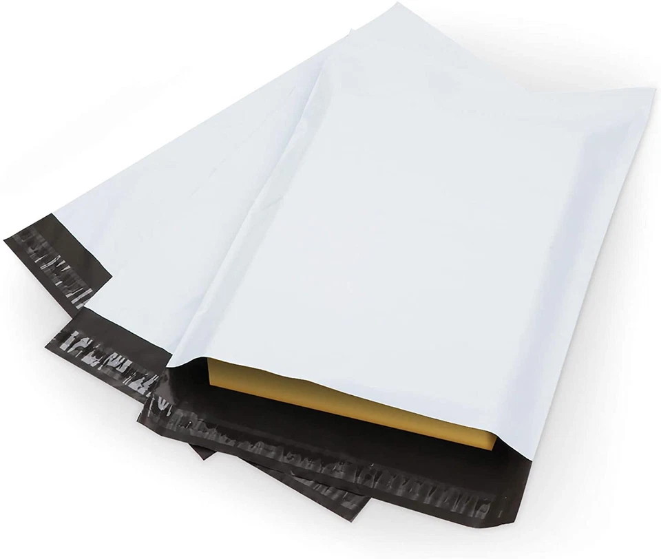 100 à 500 Enveloppes pochettes plastique opaque sac envoi postal - emballage - Photo 3/4