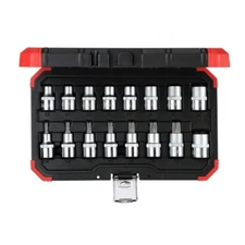 Gedore Socket set 1/2 TX E10-24 T30-70 16pcs (Gedore R68003016) (3300009)