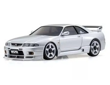 Kyosho ASC MA-020 Nissan Skyline GT-R R34 V.spec II Mini-Z Body Silver MZP488S