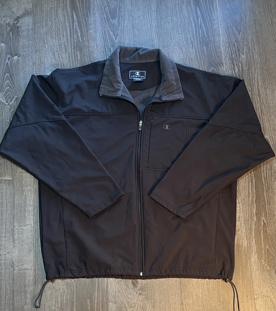 Champion Men’s Xl Windbreaker Jacket With Fleece Lining.