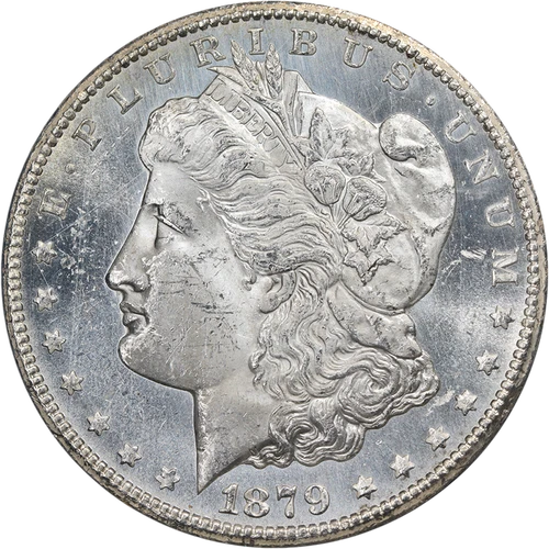 1879-CC GSA Morgan Silver Dollar NGC MS63 Blast White Great Eye Appeal