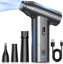 Cordless Electric Air Duster - 130,000 RPM Rechargeable Mini Blower for Cleaning