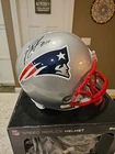 JOSH GORDON  SIGNED PATRIOTS FULL SIZE VSR REPLICA HELMET BECKETT