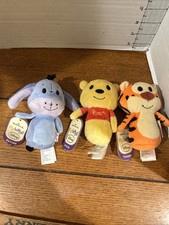 New Disney Hallmark Itty Bittys Winnie The Pooh Tigger Eeyore Plush Lot Toys