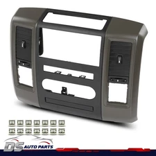 Fit For 2009 2010 2011 2012 Dodge Ram 1500 2500 Radio Bezel Dash Trim Panel  New