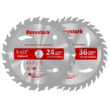 Circular Saw Blade 5-1/2" 24T&36T with 5/8" Arbor, TCT Saw Blades For Wood